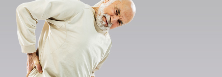 Chiropractic Austin TX Elderly Man Back Pain Bent Over